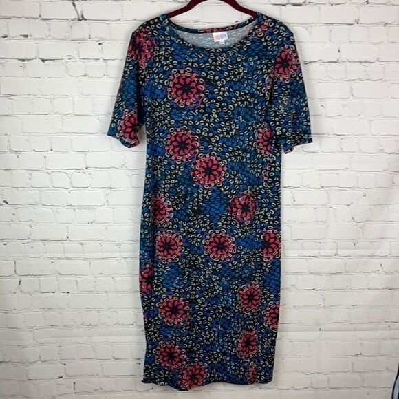 LuLaRoe Julia Dress  - Picture 1 of 5
